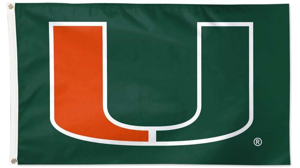 Miami Hurricanes Flag