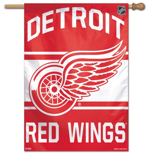 Detroit Red Wings Fanatics Branded Banner Wave Logo T-Shirt - Navy