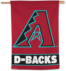 Red flag with a logo and 'D-Backs' text on a white background
