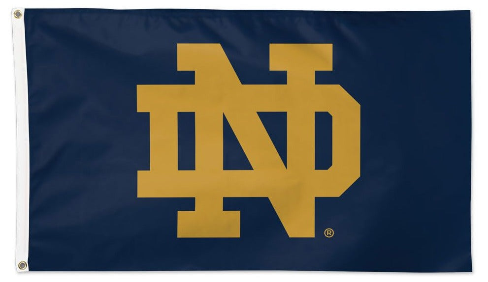 Notre Dame ND Logo Flag