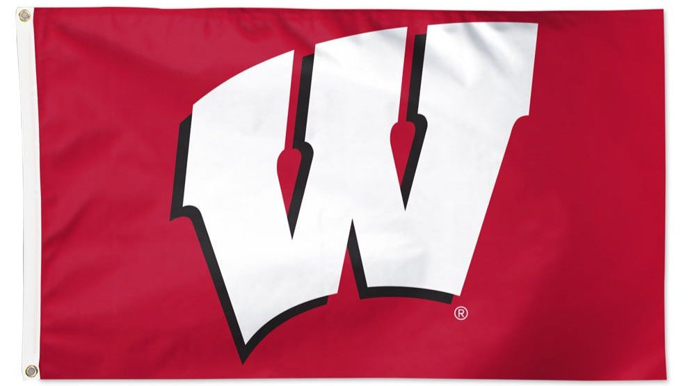 Wisconsin Badgers Flag