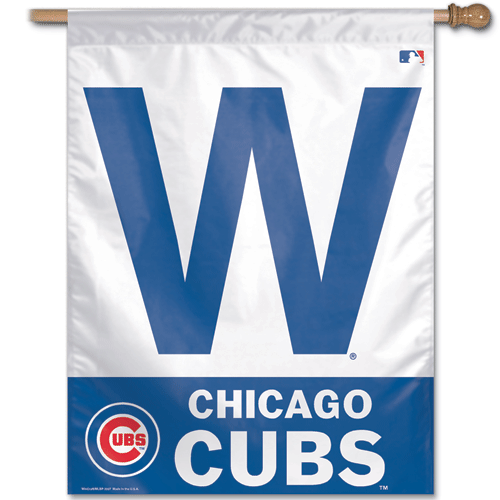 Chicago Cubs Win W Banner