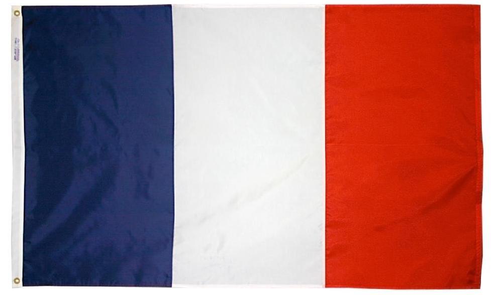 France National Soccer Flag