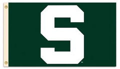 Michigan State Spartans Flag