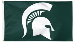 Michigan State Spartans Logo Flag