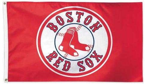 Boston Red Sox Logo Flag