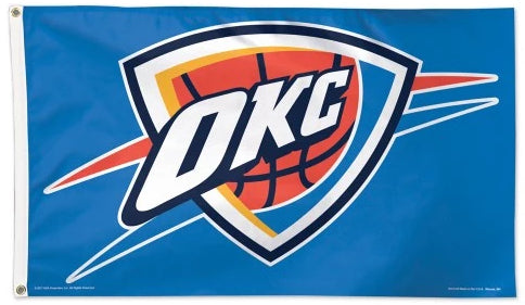 Officially Licensed 3'x5' Oklahoma City Thunder Flag