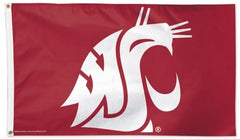Washington State Cougars Logo Flag